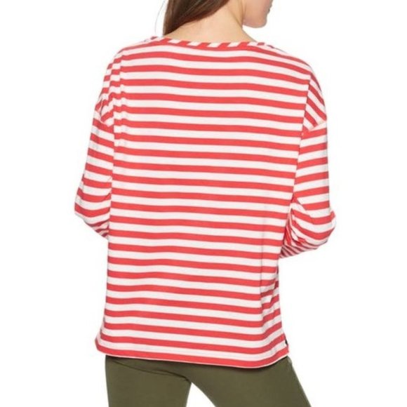 Joules Marina Jersey Top Cream Red Stripe 14 - Picture 5 of 13